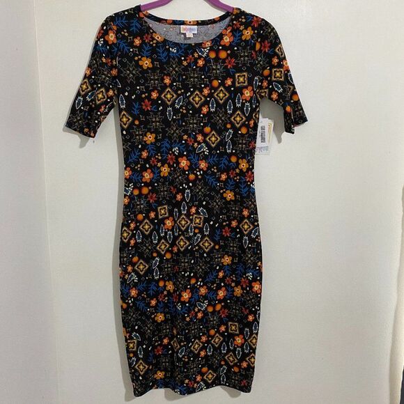 NWT Lula Roe Julia Womens Dress Size XXS - Picture 1 of 4